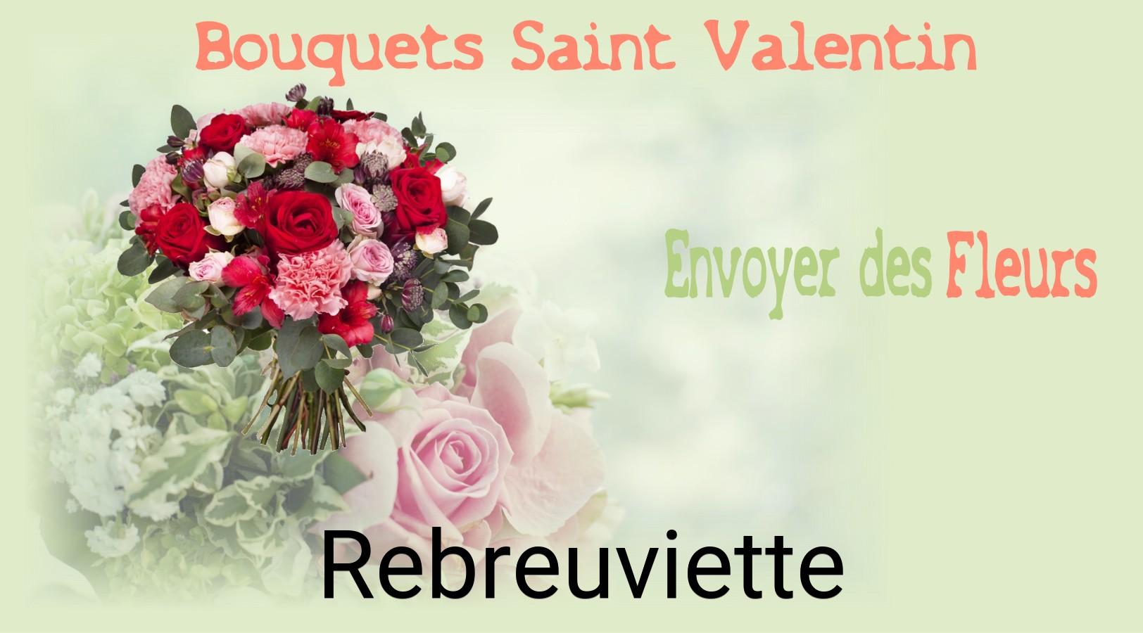 Roses de Saint-Valentin livrées à Rebreuviette